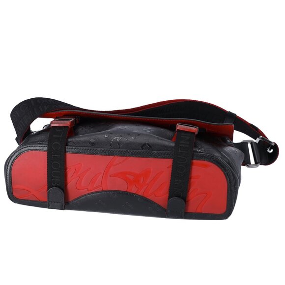 Christian Louboutin Loubiclic Messenger Bag Embossed Leather - Picture 7 of 9